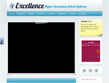 Tablet Screenshot of excellence.edu.pk